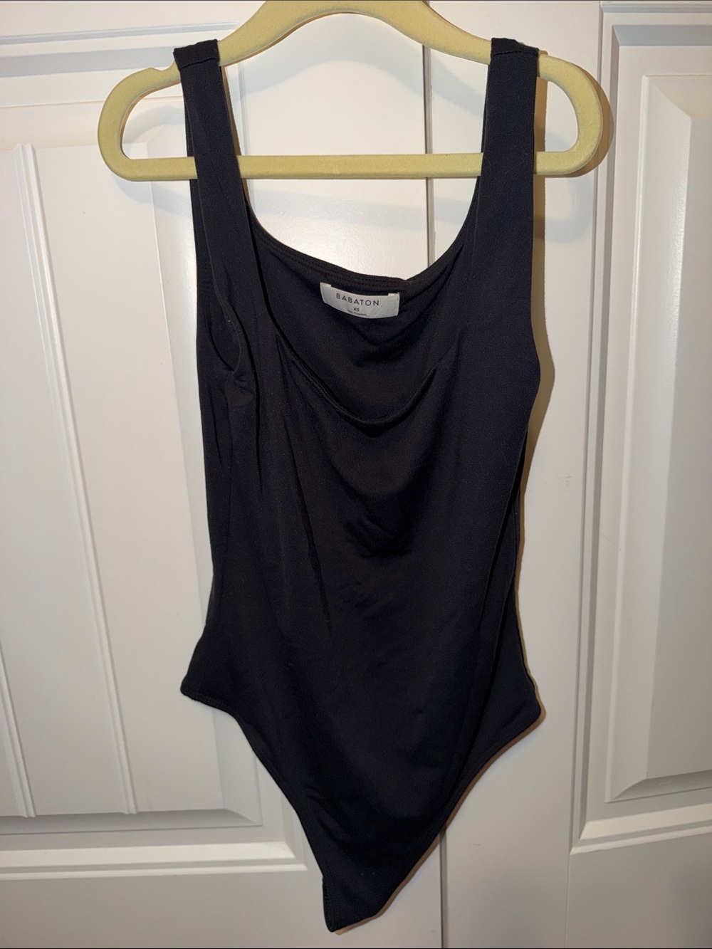 Babaton Black tank bodysuit